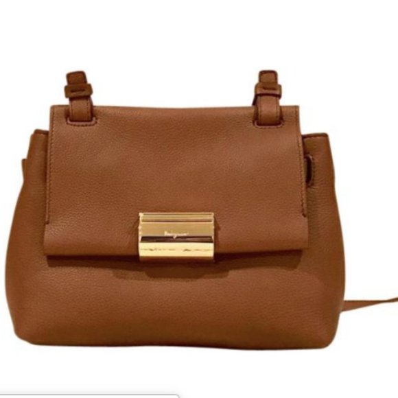 Salvatore Ferragamo Handbags - ❤️SOLD Salvatore Ferragamo Gancio in Tan❤️